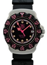 Tag Heuer 35mm relógio masculino Fórmula 1 Professional F1 rosa/preto! Ref: WA1217!, usado comprar usado  Enviando para Brazil