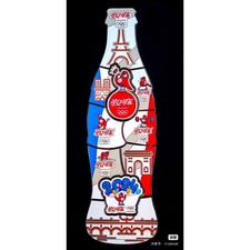 Broche olímpico emblema Coca-Cola 2024 Paris    comprar usado  Enviando para Brazil