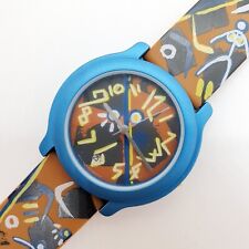 Usado, Patrón de diseño azteca tribal 1990s Adec por Citizen Watch para hombres y mujeres segunda mano  Embacar hacia Mexico