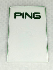 Porta-cartões de pontuação de golfe Ping Master verde/branco com jardas/estatísticas comprar usado  Enviando para Brazil