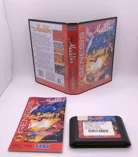 Disney's Aladdin (Sega Genesis, 1993) com manual e estojo comprar usado  Enviando para Brazil
