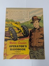 Manual do operador de motoniveladora Caterpillar 1951 comprar usado  Enviando para Brazil