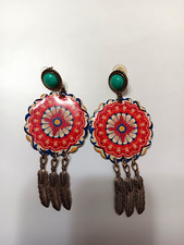 brass earrings feather for sale brass earrings feather for sale Abingdon