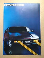 1984 talbot murena d'occasion  Expédié en Belgium