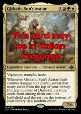 Mtg gishath sun usato  Bari