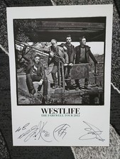 Westlife offcial signed for sale  NORWICH
