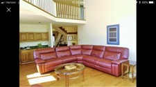 Used leather sectional for sale  Canonsburg