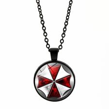 Pingente de colar Resident Evil Umbrella Corporation corrente cor preta vendedor dos EUA comprar usado  Enviando para Brazil