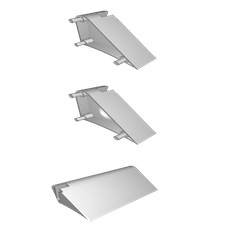 Supporto custodia batteria usato  Italia