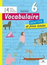 Vocabulaire lire ecrire d'occasion  France