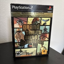 Grand Theft Auto: San Andreas Special Edition Sony PlayStation 2 sem mapa comprar usado  Enviando para Brazil