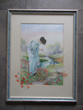 Portrait lady picking for sale  WEST MOLESEY