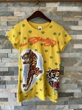 Camiseta Vintage Christian Audigier Ed Hardy Patchwork Tamanho Feminino Pequena comprar usado  Enviando para Brazil