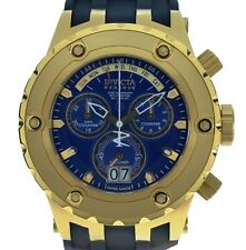 Usado, Relógio masculino 52mm Invicta Reserve Subaqua ouro/preto/azul Chrono SS! Ref: 1567! comprar usado  Enviando para Brazil