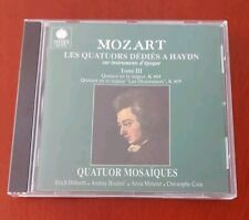 Mozart quatuors dédiés d'occasion  France