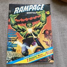 Rampage monthly marvel for sale  CONGLETON