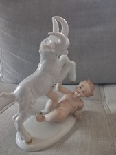 Wallendorf porzellanfigur putt gebraucht kaufen  Ruhstorf a.d.Rott