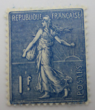 Timbre 205 bleu d'occasion  Étampes