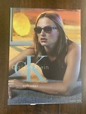 Placa de papelão loja original publicidade óculos Calvin Klein 16”x12”, usado comprar usado  Enviando para Brazil