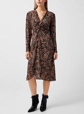 Vestido Midi Isabel Marant Etoile Feminino Zeliha Estampado Viscose Paisley M 36, usado comprar usado  Enviando para Brazil
