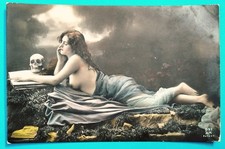 Cartolina originale donna usato  Dairago