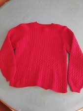 Maglione donna rosso usato  Milano