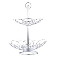 Tier chrome basket for sale  GLASGOW