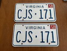 Pair 1973 virginia for sale  Sarasota