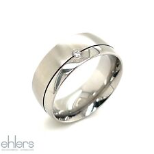 Ring edelstahl brillant gebraucht kaufen  Bremen