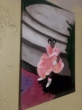 Acrylic painting stretched for sale  Houston