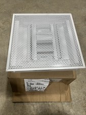 Difusor 12” X 12” / 6” duto redondo Titus Trm aço branco / grade nova caixa aberta, usado comprar usado  Enviando para Brazil
