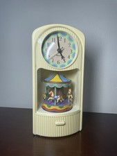 Usado, Relógio carrossel musical vintage Westclox Merry-Go-Round comprar usado  Enviando para Brazil