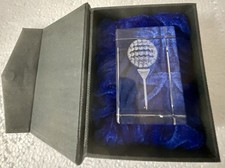 Golf trophy paperweight for sale  NEWCASTLE