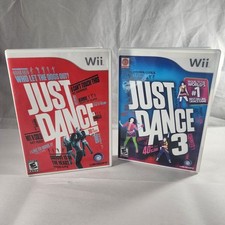 Lote de 3 pacotes 1 e 3 para Nintendo Wii Just Dance 1 e 3 comprar usado  Enviando para Brazil