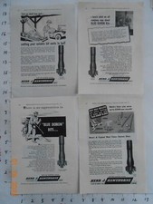 1950s Herb J. Hawthorne Houston TX ad 4 brocas de perfuração de gás petróleo vara de adivinhação comprar usado  Enviando para Brazil
