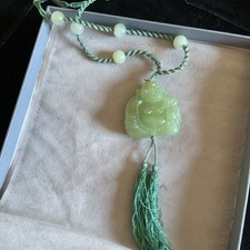 Carved jade buddha for sale  BIRMINGHAM