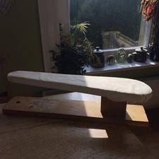 Vintage bügelbrett holzärmel gebraucht kaufen  Versand nach Germany