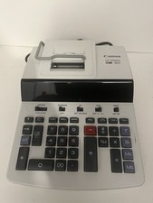 Calculadora eletrônica comercial Canon 12 dígitos CP1200DII 2 impressão colorida  comprar usado  Enviando para Brazil