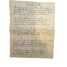 Early 1900s handwritten for sale  NEWTOWN