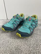 Salomon speedcross teal for sale  SOUTHAMPTON