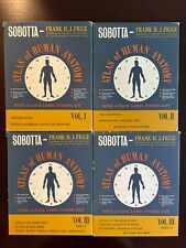 SOBOTTA ATLAS of HUMAN ANATOMY / FRANK H.J. FIGGE / 4 Books 3 Vols. comprar usado  Enviando para Brazil