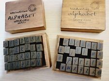 Alphabet stamps set for sale  SHIPLEY