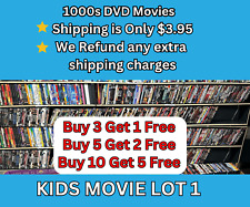 Kids Movies DVD Lot 1 Pick & Choose$2.99 Combined Shipping(FREE DVDS W/PURCHASE), usado comprar usado  Enviando para Brazil