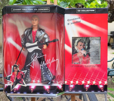 Johnny hallyday poupée d'occasion  Orange