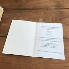 Carton invitation exposition d'occasion  Saint-Jean-en-Royans