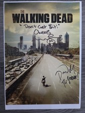 Walking dead signed for sale  LONDON