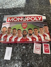 Monopoly arsenal version for sale  BARNET
