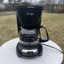Cafeteira Mr. Coffee 4-5 xícaras interruptor manual, modelo preto # TF7 - TESTADA E FUNCIONA comprar usado  Enviando para Brazil