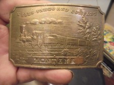 wells fargo belt buckle for sale  Westville