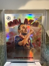 2022-23 Topps Chrome competições de clubes da UEFA - Golazo Andres Iniesta #G-7 comprar usado  Enviando para Brazil